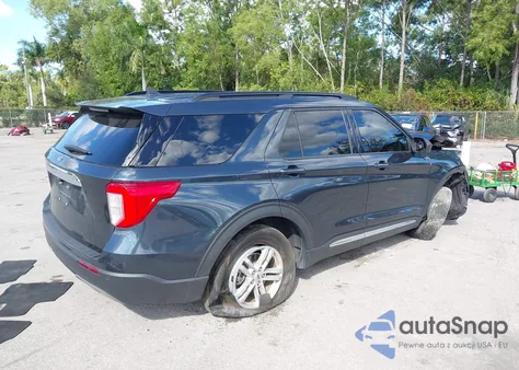 2022 Ford Explorer Xlt из США, поврежденный, VIN 1FMSK7DH8NGB91351